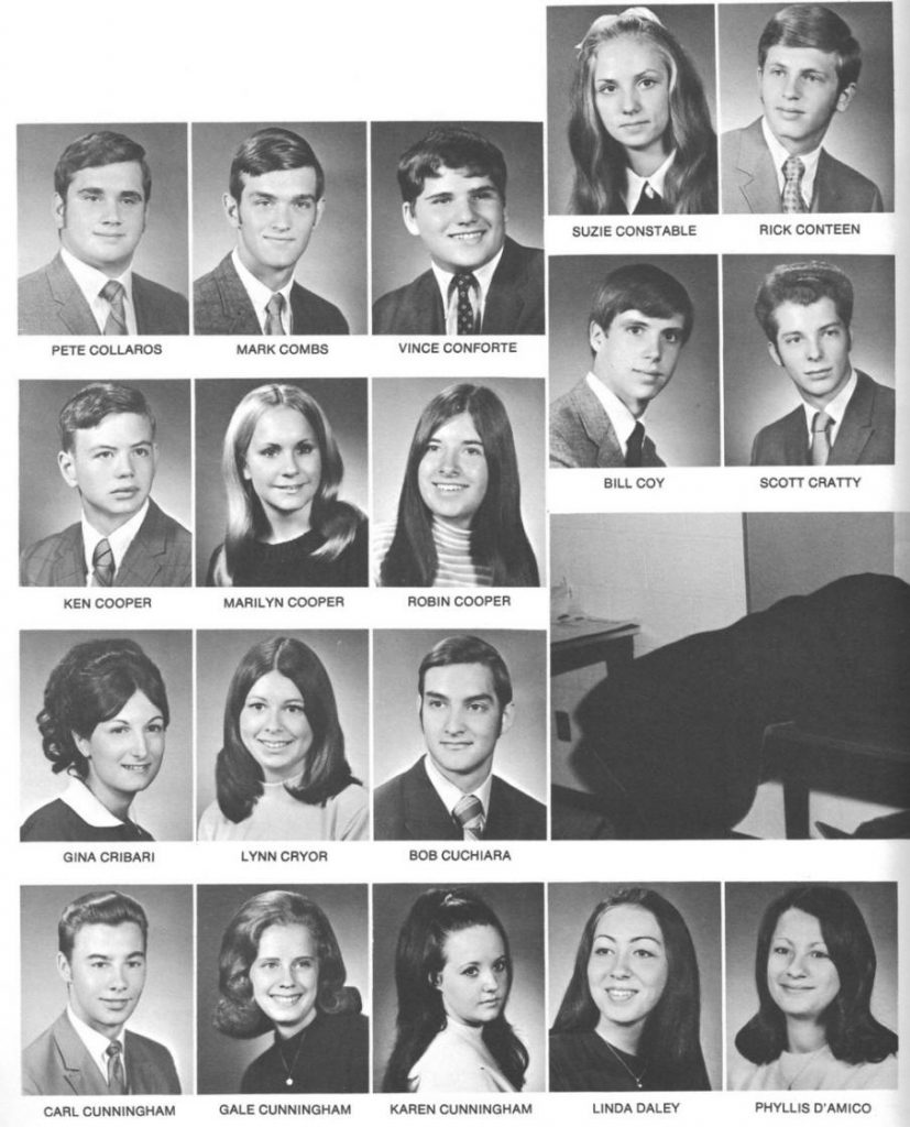 Yearbook photos – Mayfield Class of 1971